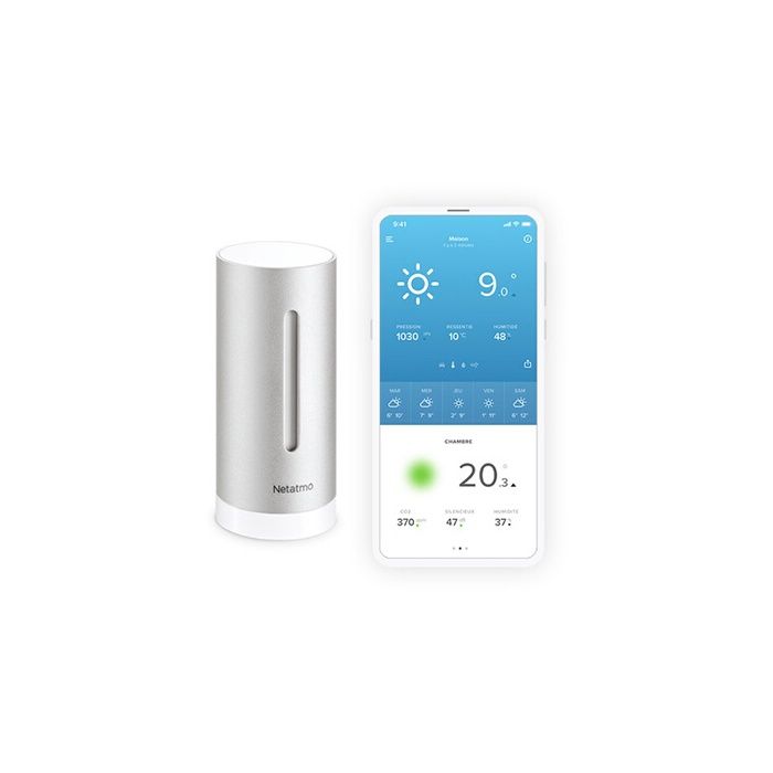 Module additionnel - Netatmo - NIM01-WW - Contrôle température - Humidité - CO2