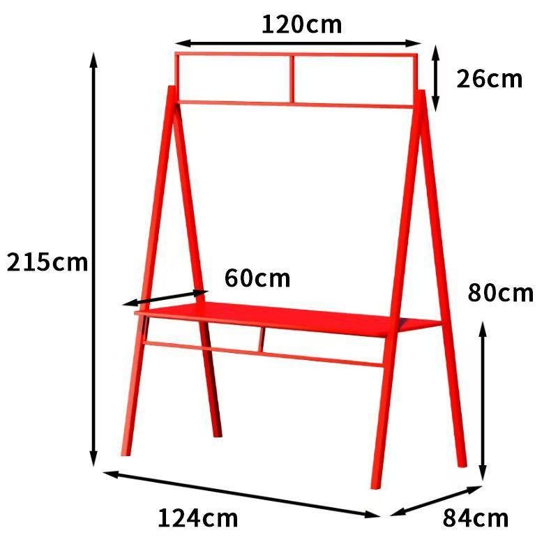 Wrought Iron Foldable Outdoor Market Stall Display Stand