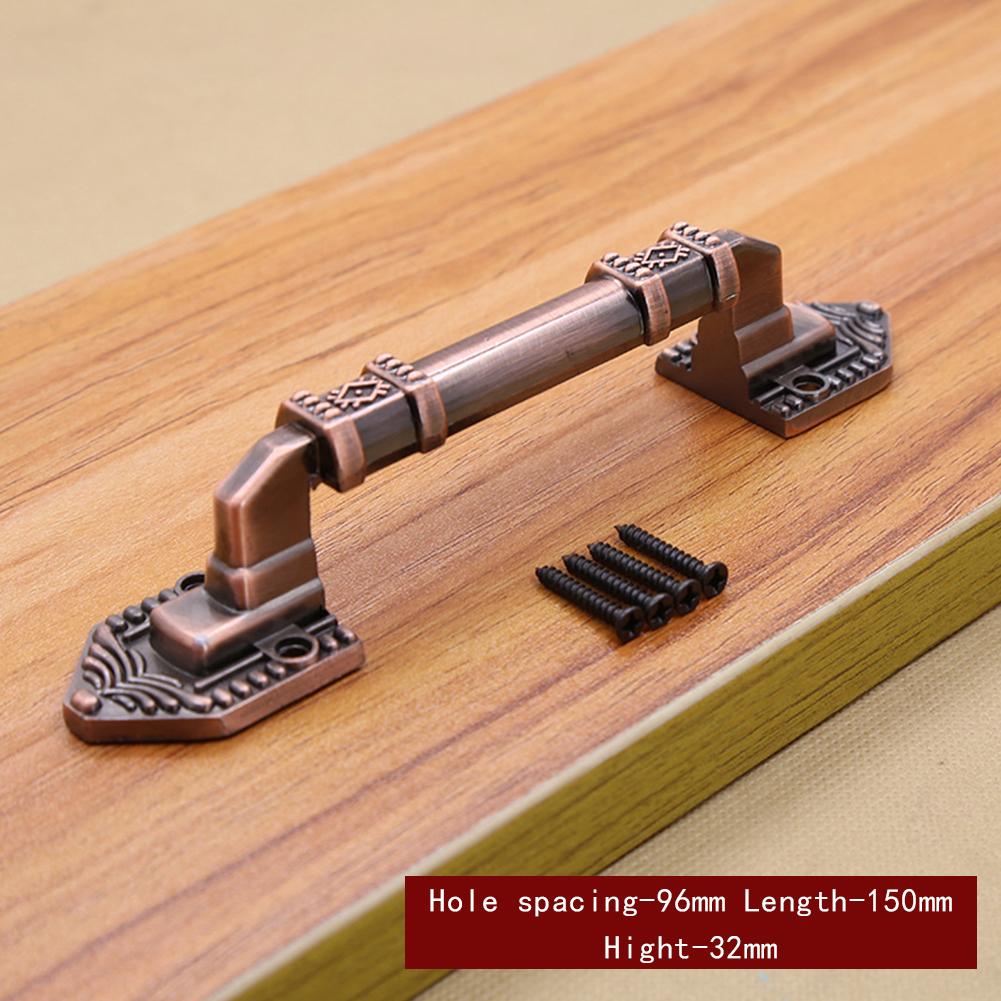 Decorative Handle For Doors Rust Resistant Handle Cupboard Dresser Knob Green Bronze Aluminum Alloy Knob Distinct Look