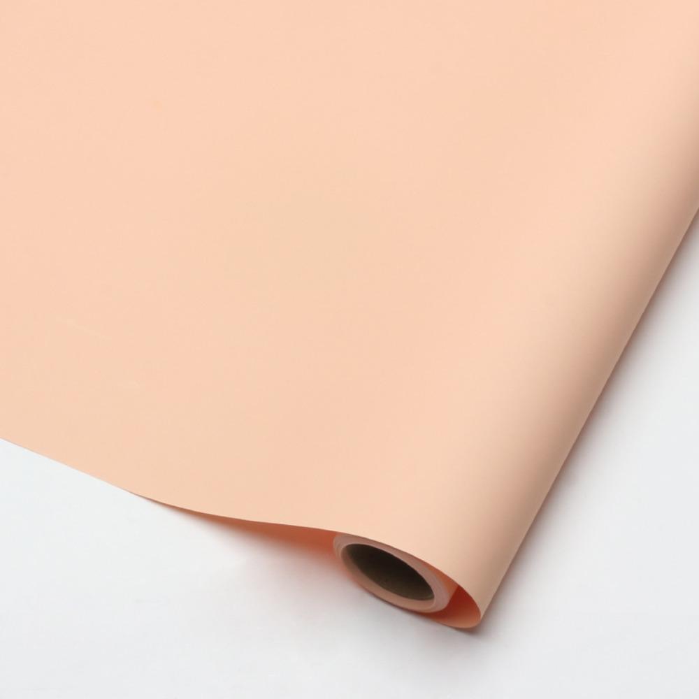 57cm*10m/Roll Flower Packaging Paper Waterproof Matte Flower Wrapping Paper Solid Color Vintage Printed