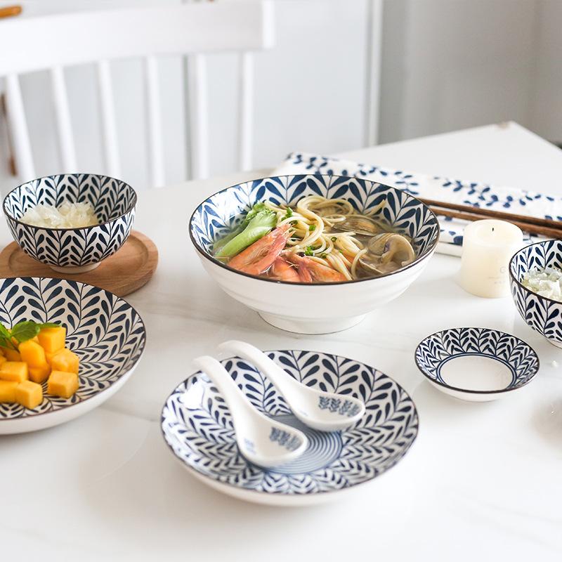Clearance, Japanese Ceramic Cutlery Plates, Vegetable Plates, Rice Bowls