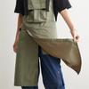 Simple Cross Strap Apron Stain-proof Waiter Sleeveless Apron Catering Work Clothes  BBQ
