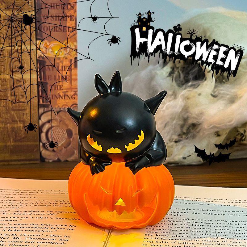 Halloween Pumpkin Night Light - Spooky Home Decor, Kids' Toy for Bedroom Atmosphere