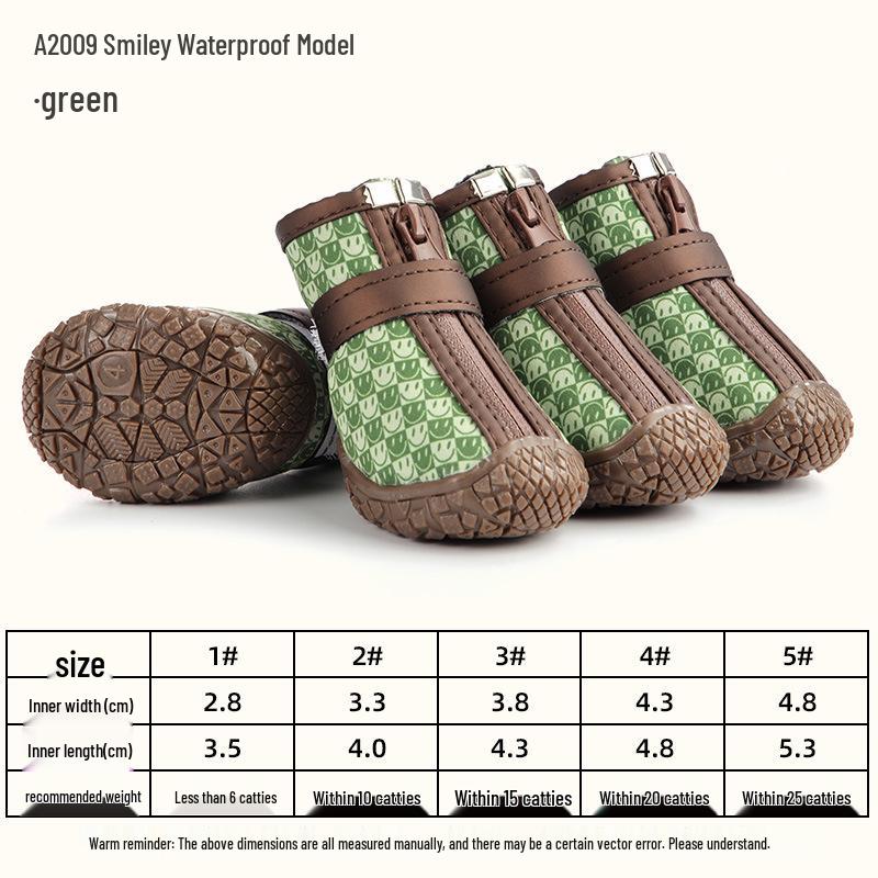 Breathable Non-slip Dog Shoes for Small Breeds