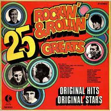 

LP Record VARIOUS 25 Rockin Rollin Greats WSR979 KTel 1972 UK Rock Used