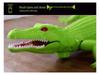 Luminous Infrared Remote-Control Electric Crawling Crocodile: Educational Kids' Toy and Simulation Animal
