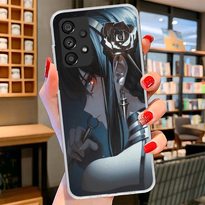 S-Spy Family Yor F-Forger Phone Case For Samsung Galaxy A12 A22 A32 A52 A72 A02S Phone Case Note 20 Ultra 10 S10 Plus A51 A71 A5