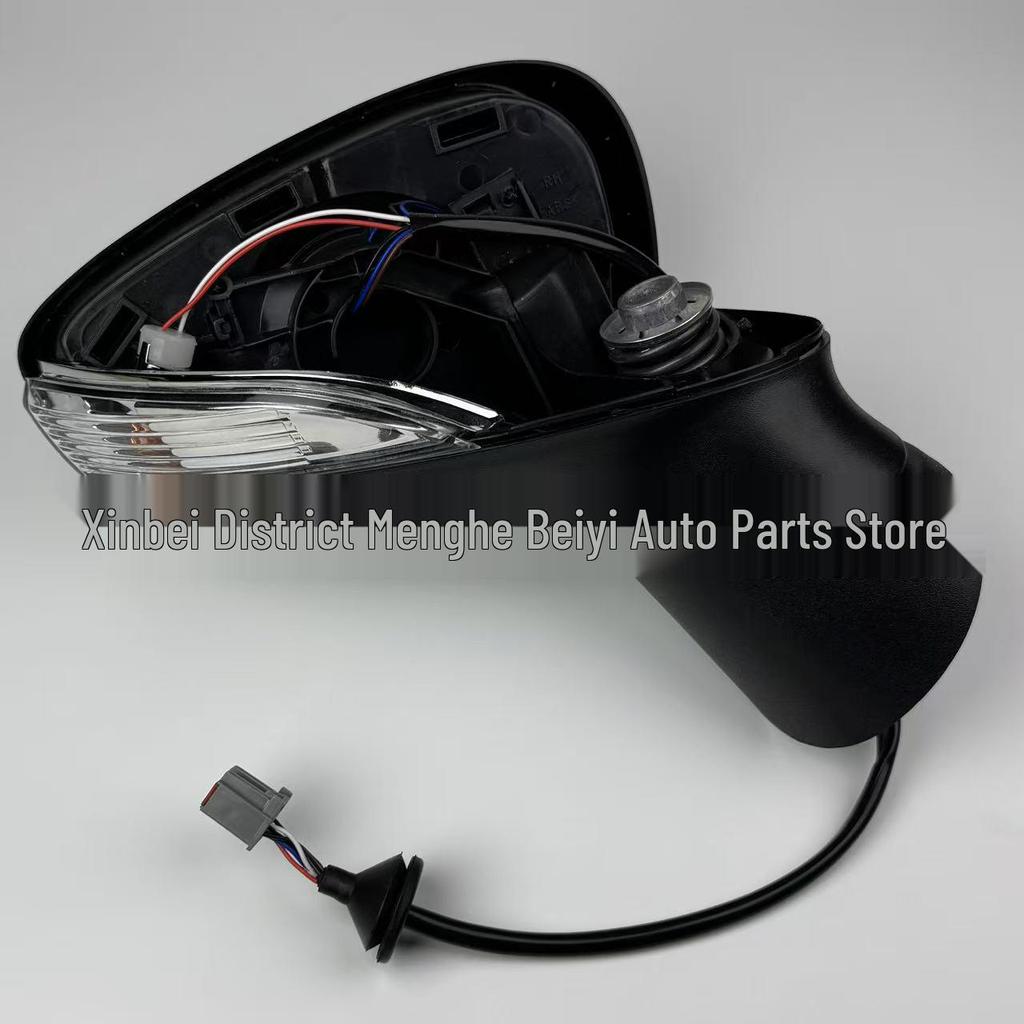 Heated Rearview Mirror Assembly for Ford Fiesta MK7 (2013-2017), 6-Wire, 10-Hole.