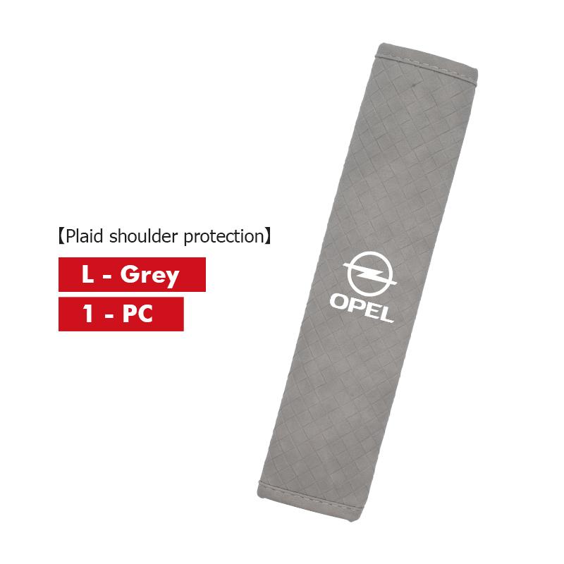 Car Safety Seat Belt Shoulder Breathable Protection Padding Pad For Opel Zafira Meriva Mokka Vivaro Vectra Antara Ampera B6