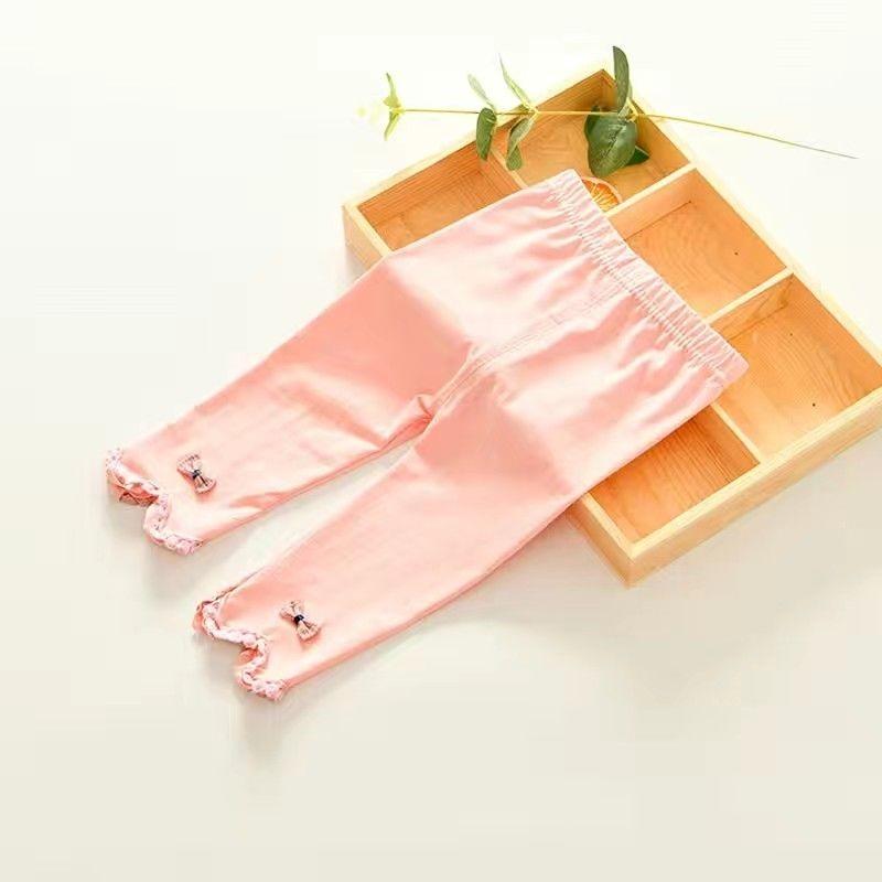 Pants Summer Thin Women's Clothing Pants Children's Versatile Baby Leggings