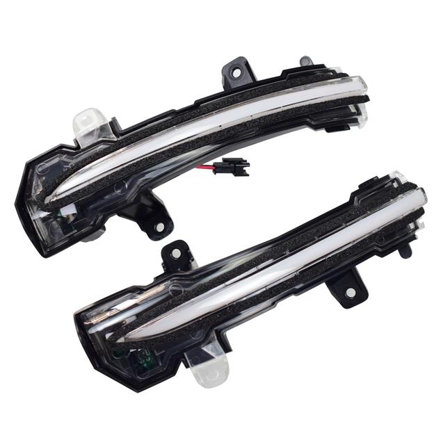 2PCS Dynamic Blinker Sequential Indicator LED Turn Signal Light For Nissan Kicks P15 Note E12 Bluebird Lannia Sylphy 2017 2018