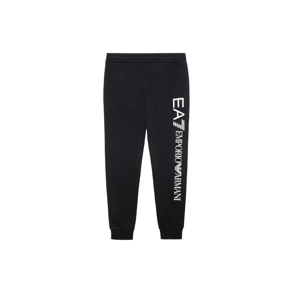 EMPORIO ARMANI EA7 Knitted Sweatpants Men's Black 8NPPB5-PJ07Z-C0203