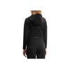 Fila Casual Versatile Knitted Hooded Jacket Women Jackets Deep-Black A11W517501FBK