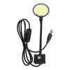 USB Fish Tank Lamp COB Chip High Brightness 360 Degree Rotation Clip On Mini LED Aquarium Light