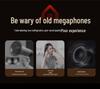 Outdoor Bluetooth Megaphone Speaker with Recording and Advertising Capabilities