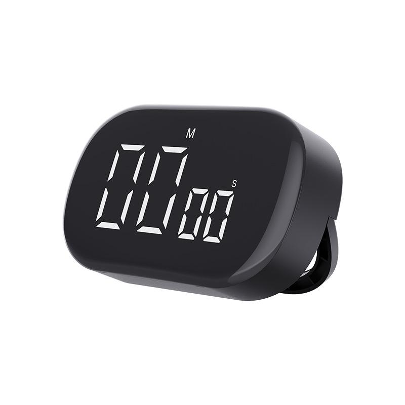 LED Digital Kitchen Timer Multifunctional Multifunctional Big Digit Clock Alarm Countdown Plastic Material2