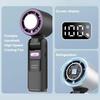 Portable Handheld Fan with 100Level Speed Control, Rechargeable  Fan for Travel and Outdoor