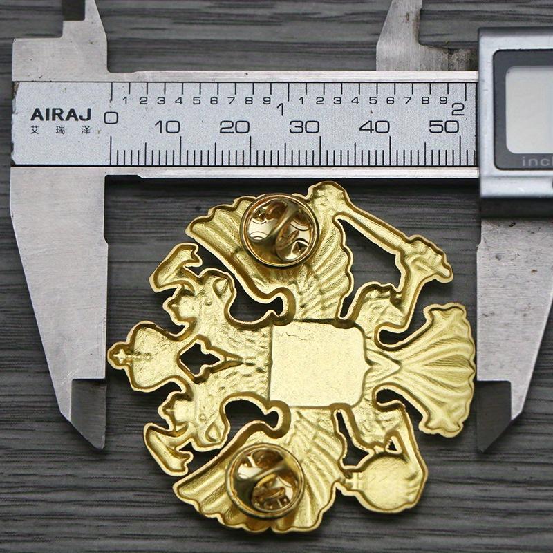 Ruský státní znak Dvouhlavý orel Brož Pin Replika Odznak pro Oblečení Batoh Doplněk