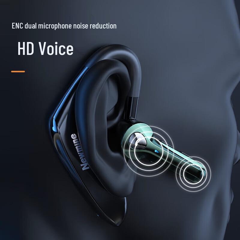 Newmine SL88 Wireless Business Bluetooth Headset with ENC Noise Reduction