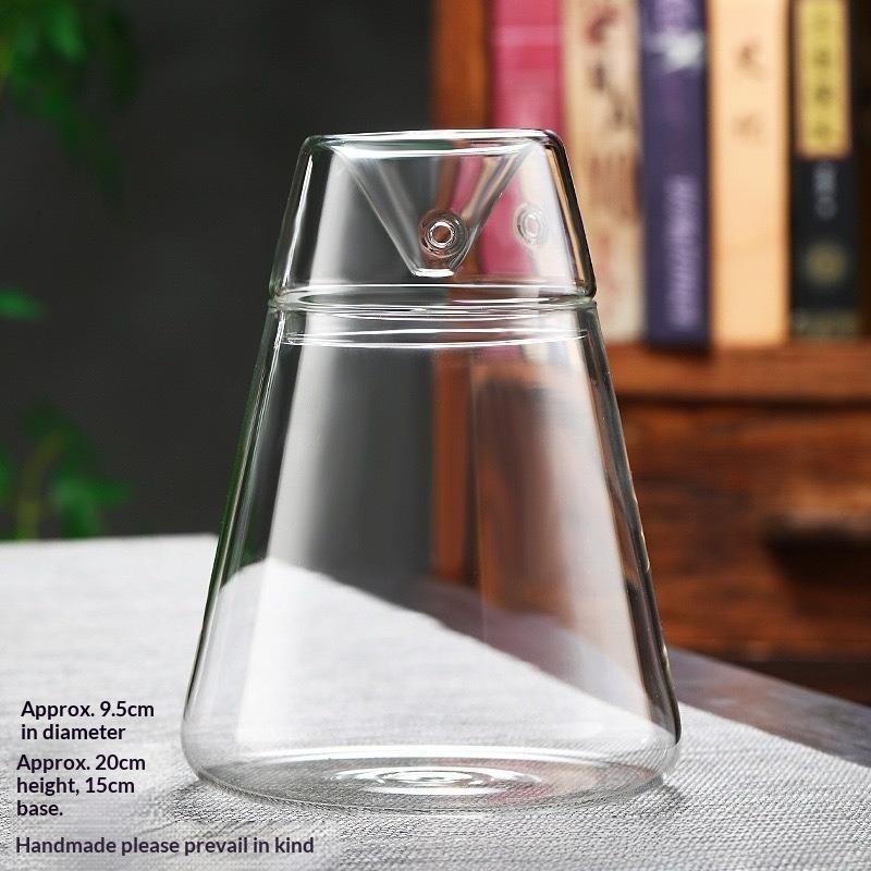 Micro Landscape Glass Bottles with Cover Fresh Green Succulent Moss Bottle Glass Vase Glass Terrarium Bonsai Home Desktop Decor