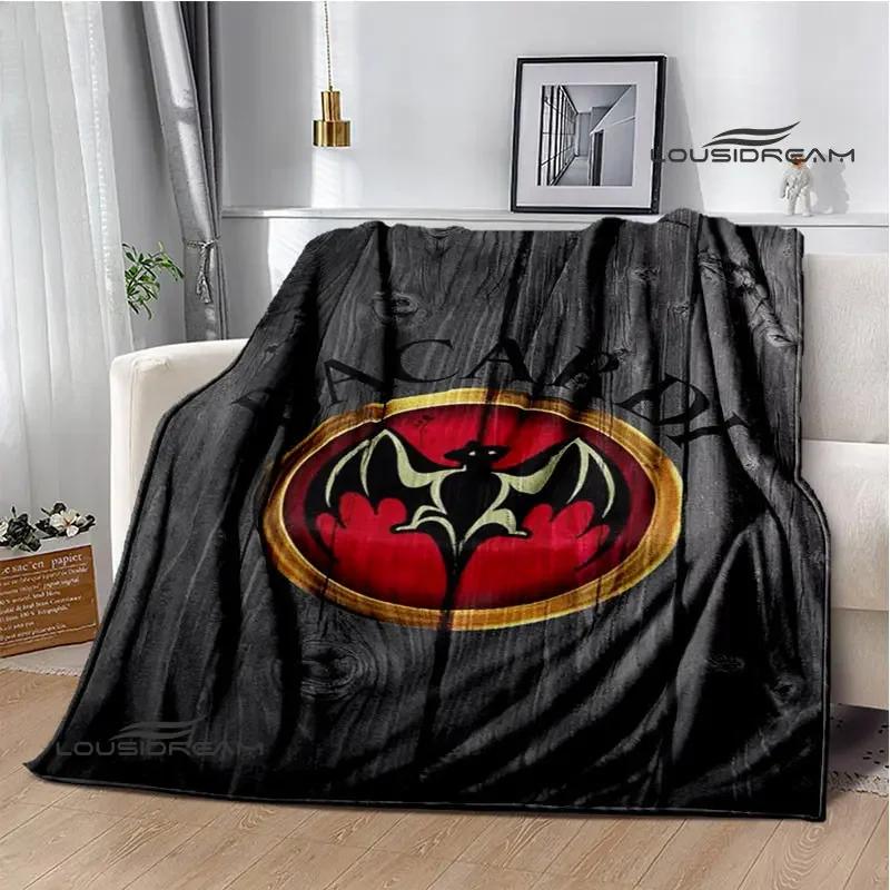 Bacardi Wein Logo Druck Decke Mode Warm Schön Flanell Weich Und Bequem Haus Reise Decke Geburtstagsgeschenk