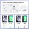 Coque pour Samsung Galaxy Tab A9 Plus / A11 Plus - Protection Rotative 360° - Doré