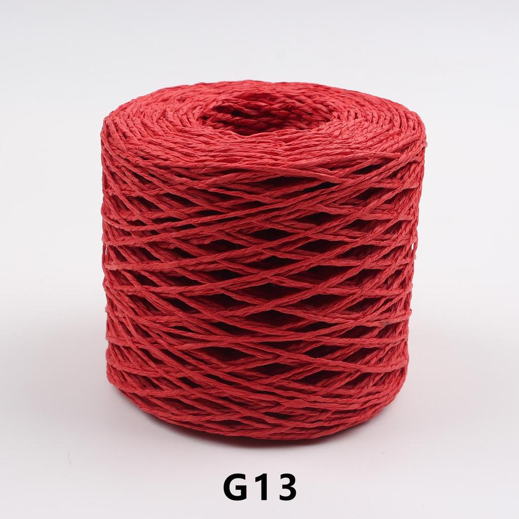 Raffia Paper Rope for DIY Crafts, Gift Packaging, and Straw Hat Weaving
