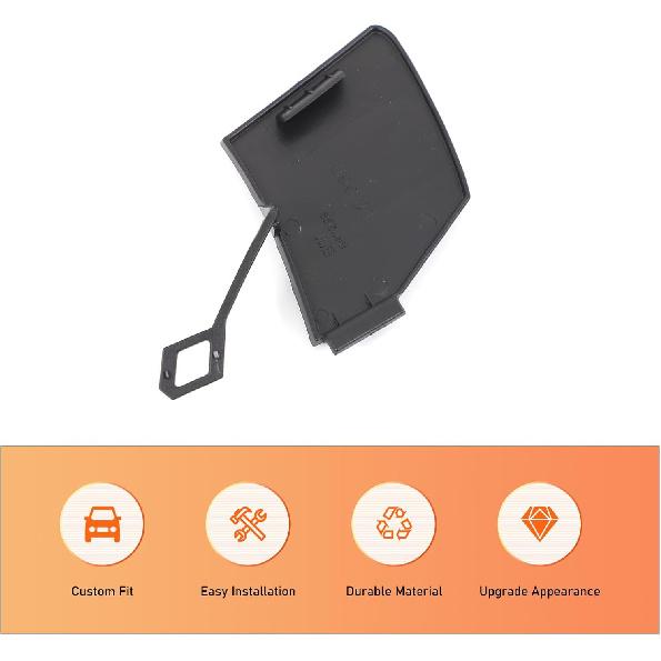 CHEAYAR Front Bumper Tow Hook Cap Cover Replacement Compatible with Toyota Supra GR A90 A91 MK5 2018 2019 2020 2021 2022 2023 2024 2025 Accessories