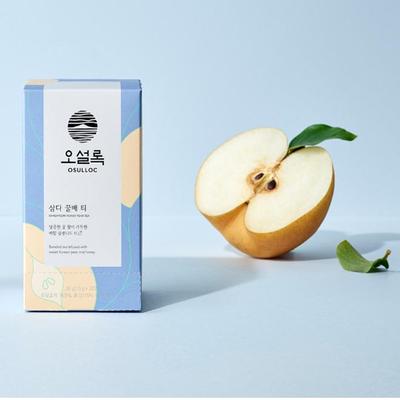 Korean Traditional Tea, Osulloc Pear Incense Blended Tea (Tea Bag)