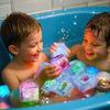 Jouets de Bain pour Bébé Baignoire Lumière LED Jouets Colorés Changeants Imperméables Lumières Sous-Marines Jouets de Bain pour Garçons Filles Cadeau d'Anniversaire