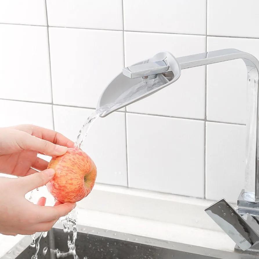 Bathroom Kitchen Accessories New Faucet Extender Toddler Kids Hand-washing Device Children's Guide Sink Faucet Extension