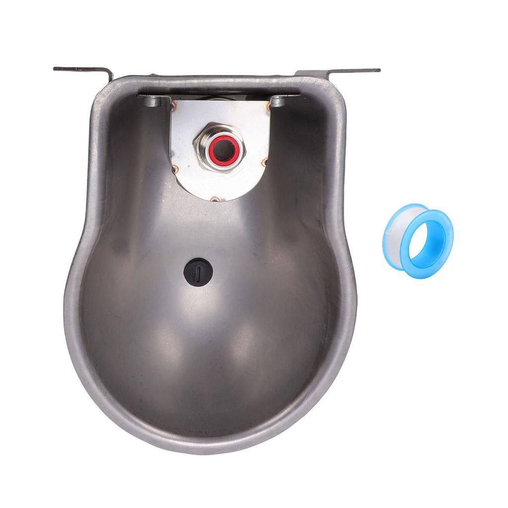 Automatic Sheep Water Bowl Stainless Steel Livestock Waterer Water Dispenser for Sheep Goat Calf