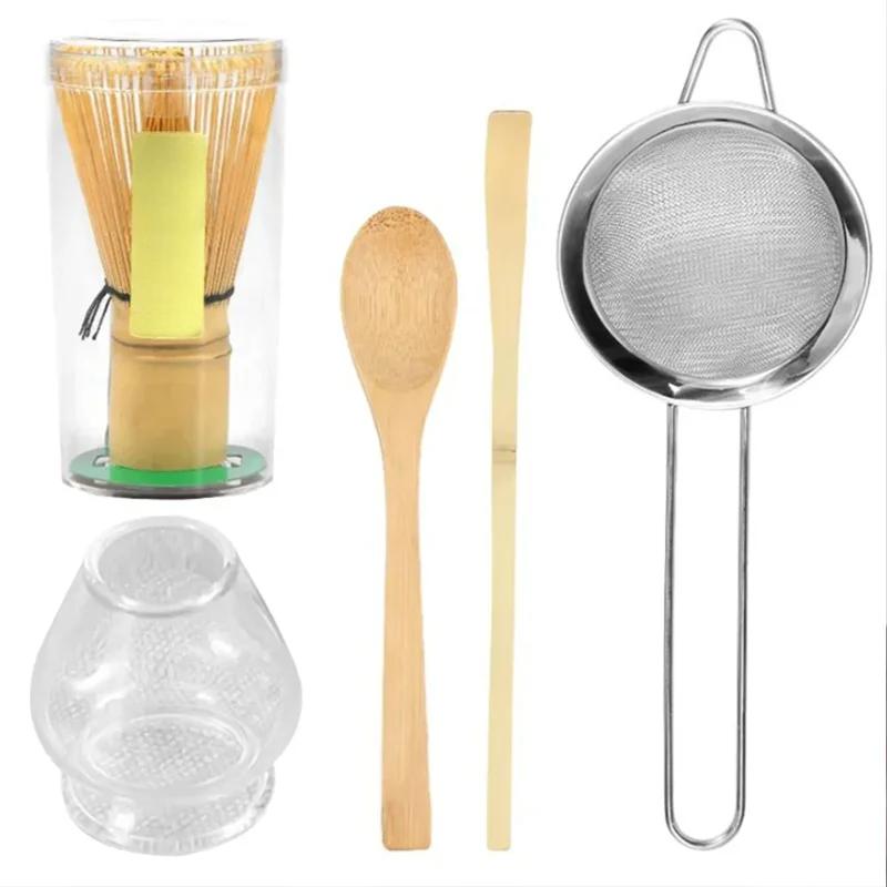 Matcha Bowl Teaware Matcha Ceremony Starter Juice Bowl with Pouring Spout Teahouse Decor Tea Tool Chasen Whisk Stand 500 ml