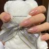 Pink Nude Medium Almond Press-On Nails, 30 Pieces - Bestseller