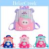 Adorable Stylish Kids Backpack In Red Pink Green Or Purple For Preschool Fun