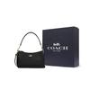 New COACH Cow Leather Portable Crossbody Bag, Shoulder Bag Medium Size Women's Black CE584-IMBLK