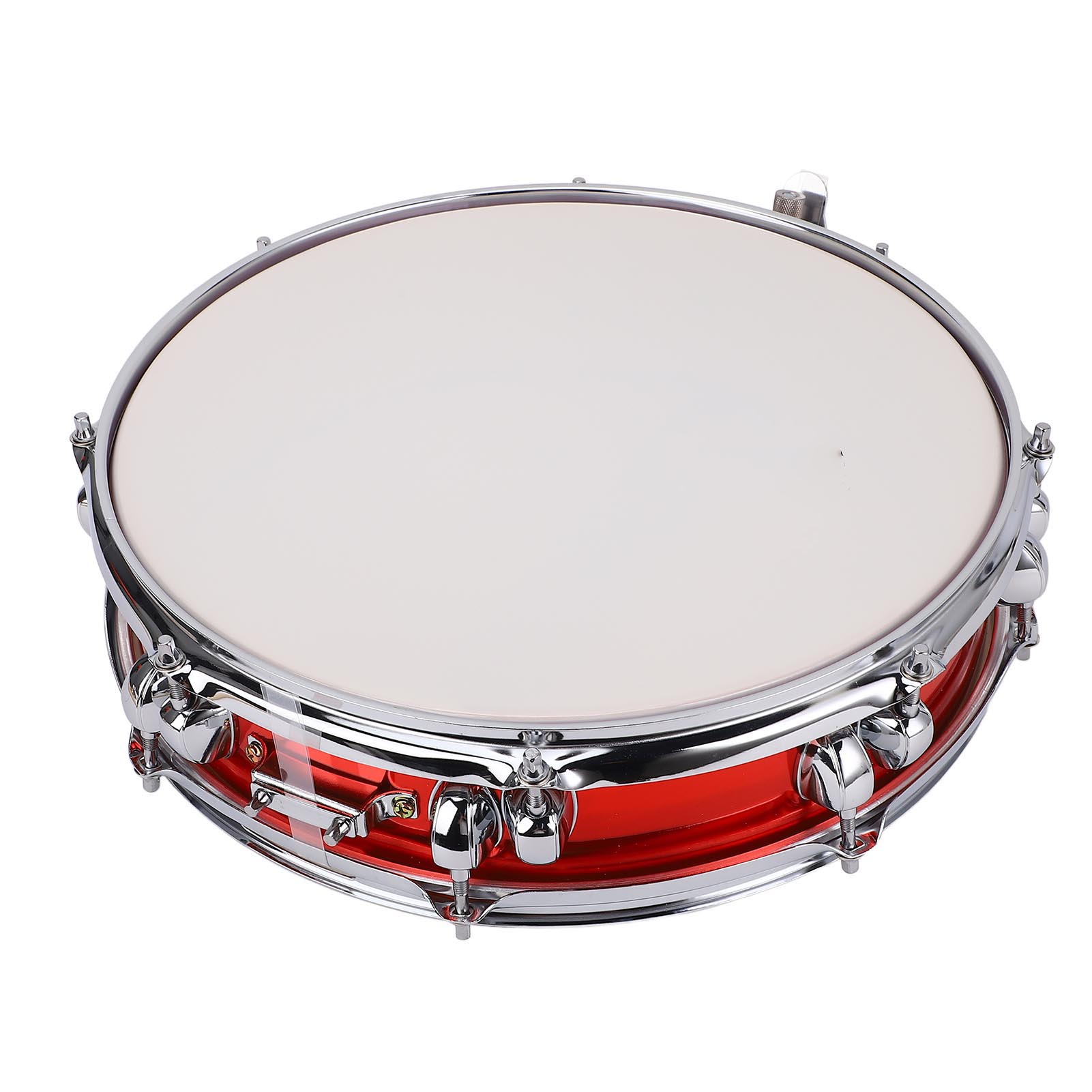 Snare 14 Inch Super Slim Stainless Steel Student Snare with sticks for Practice Performance
