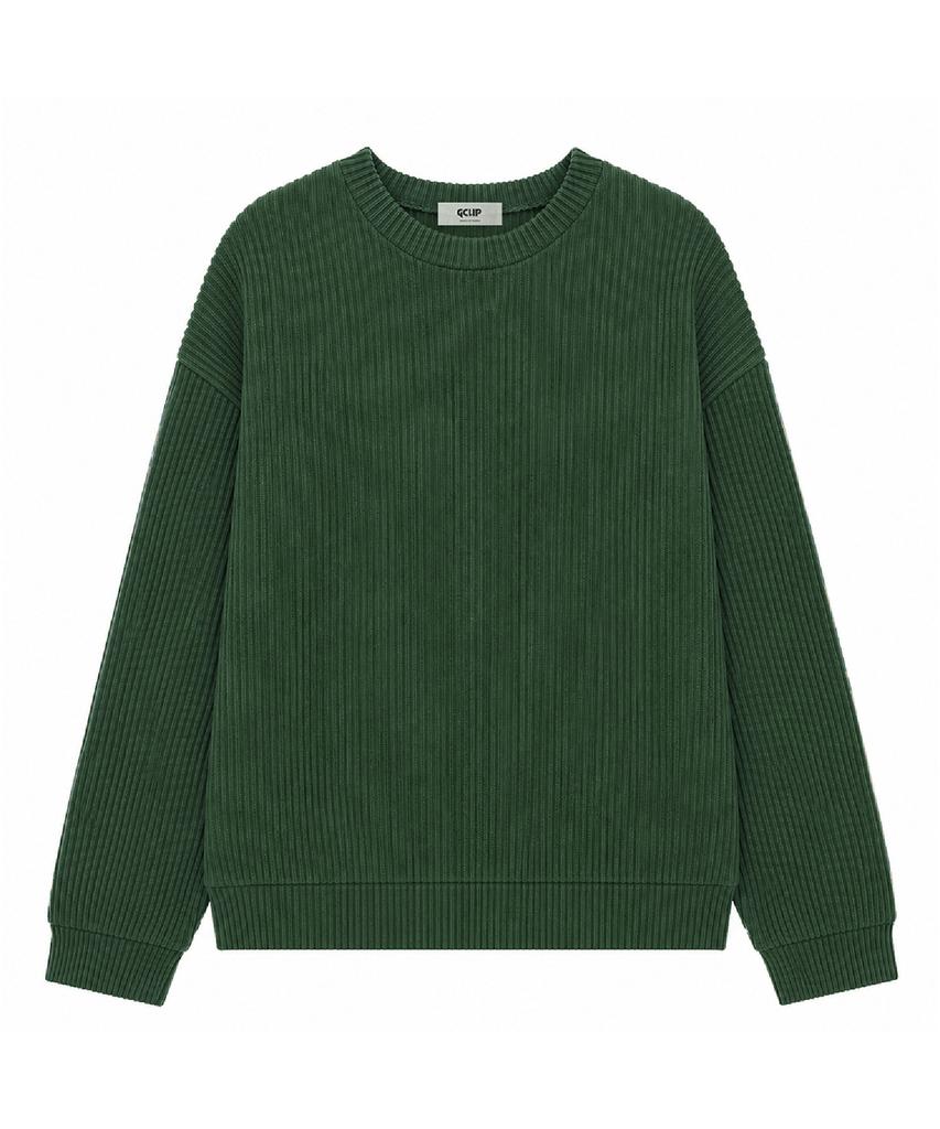 GCLIP Regular Fit Round Neck Knit Sweatshirt 7 Colors