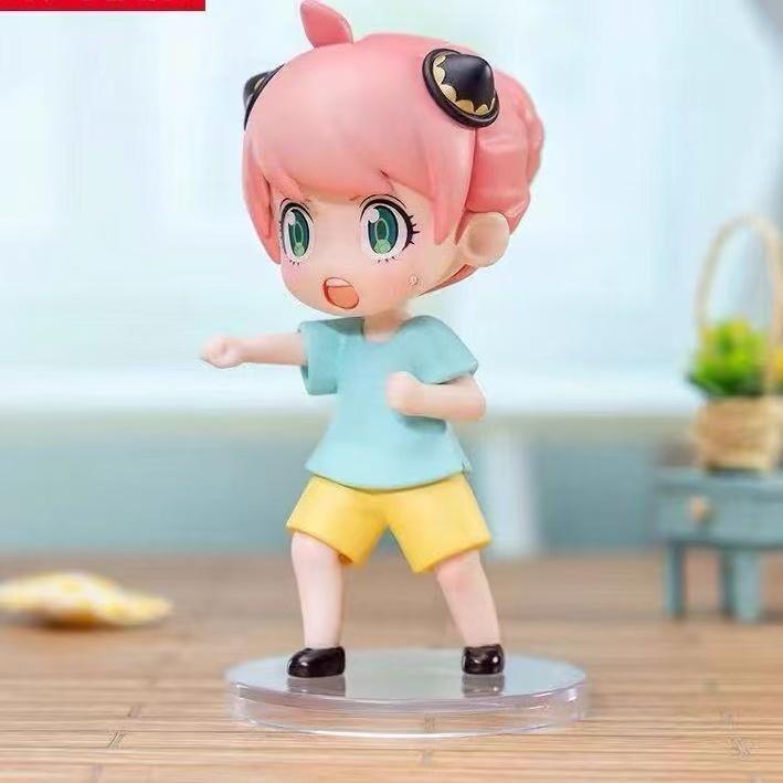 Spy X Family Anya Serie Blind Box Rätselbeutel Mystery Box Spielzeug Puppe Niedliche Anime Figur Schreibtischdekoration Geschenk