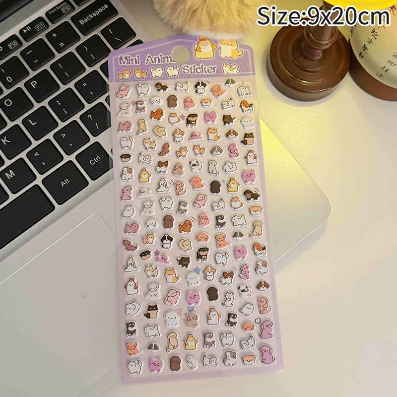 3D Prægestempler Scrapbooking DIY Dagbog Sødt Skrivegrej Skoleklistermærke Japansk Stil Telefoncover Dekorative Klistermærker