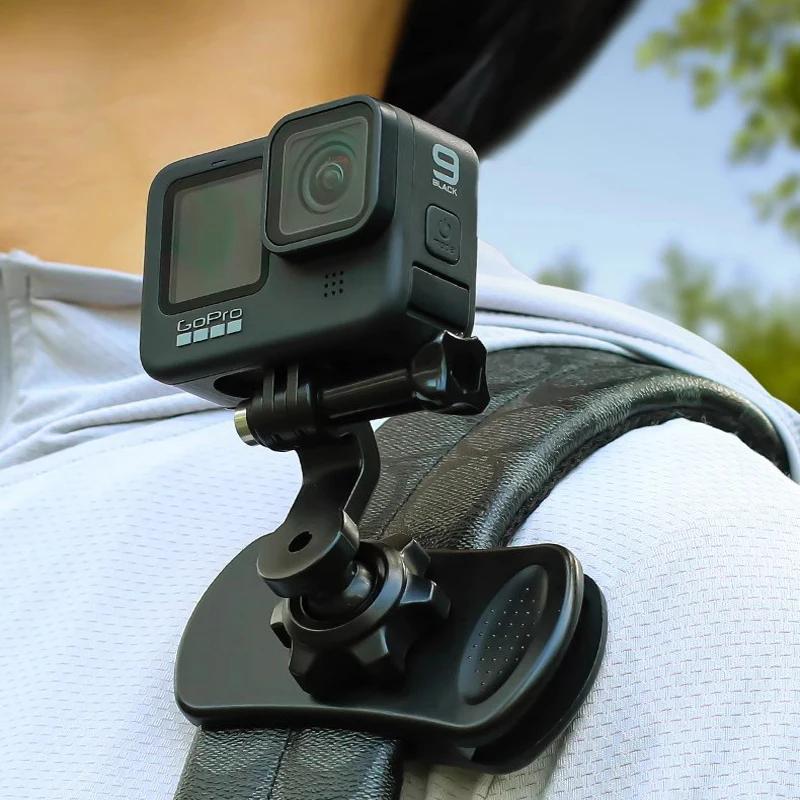 4-in-1 Action-Gimbal Rucksack-Clip Kit Adapter Rand-Erweiterungsclip Rotationshalter für DJI Osmo Pocket 3 Kamera Zubehör