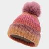 Acryl Strickmütze Schal Handschuhe Set für Herbst Lässiges Damen Mode Accessoire Paket
