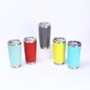 Simple 20oz Stainless Steel Vacuum Insulated Car Cup – Portable Outdoor Beer and Ice Cooler.