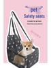 Pet Car Seat Pad: Safe Booster & Anti-Dirty Bed for Dogs & Cats