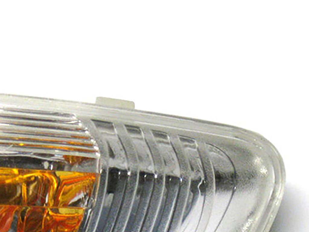 Opel Movano 2010- YELLOW turn signal with WHITE BULB in the right mirror