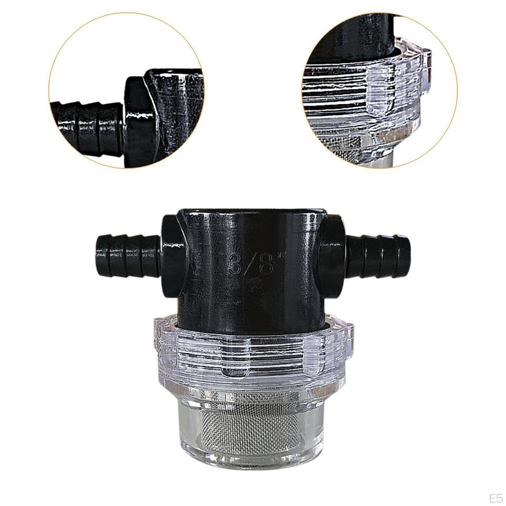 RV Water Pump , Clear Design Twist on Sprayer for Marine, Boat,