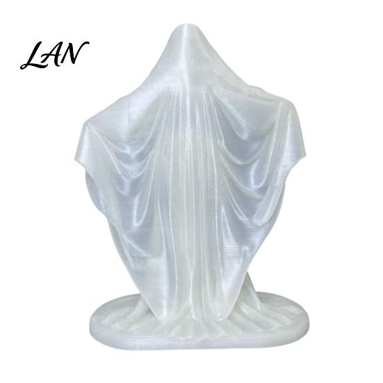 Fall Resistant Statue 3D Printed Goddess Statue, Gothic Minimalist Figurine, Modern Mysterious Figurine Sculpture for Home Office Desk Shelf