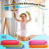 Bright Color 10 Hole Harmonica Translucent Diatonic Harmonica  Kids Educational Toy