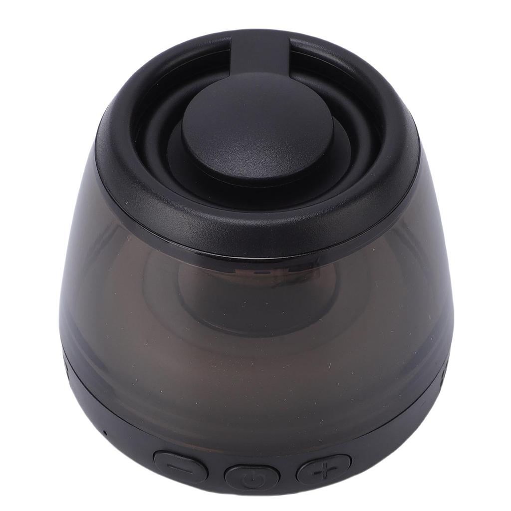 Magnetisch   S     5.3 St eo Sound Tragbarer Drahtloser S   mit RBG-Licht für Outdoor-Party Zuhause Reise Schwarz