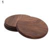 Sottobicchiere Quadrato Rotondo in Legno di Noce per Caffè Tè Teiera Tazza Tazza Ciotola Sottopiatto Tappetino